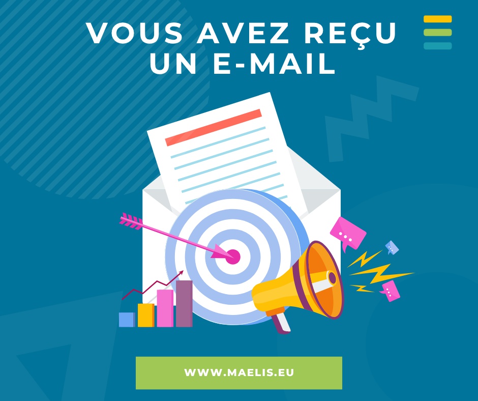 image illustrant l'arrivée d'un e-mail